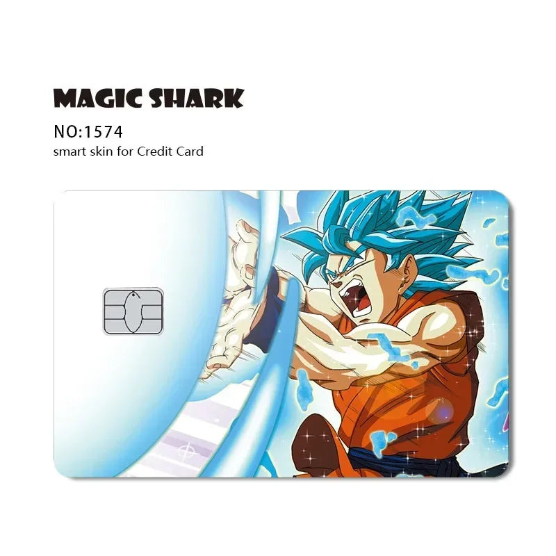 Dragon Ball Card Skin - No Chip, Large/Small, Fits All Cards