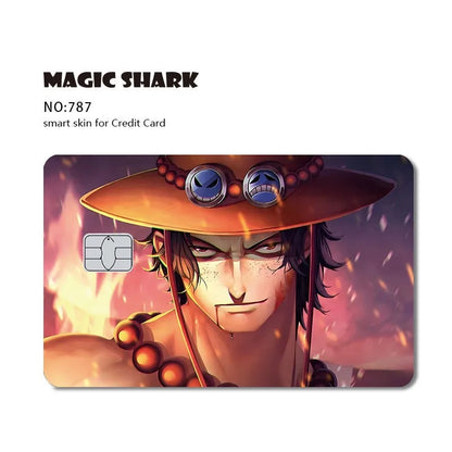 One Piece Card Skin - No Chip, Large/Small, Fits All Cards