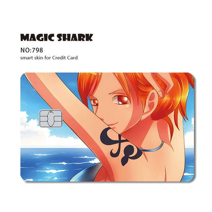 One Piece Card Skin - No Chip, Large/Small, Fits All Cards