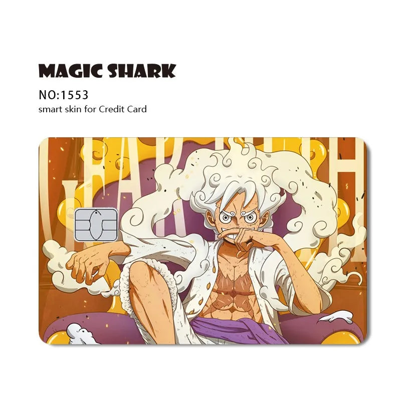 One Piece Card Skin - No Chip, Large/Small, Fits All Cards