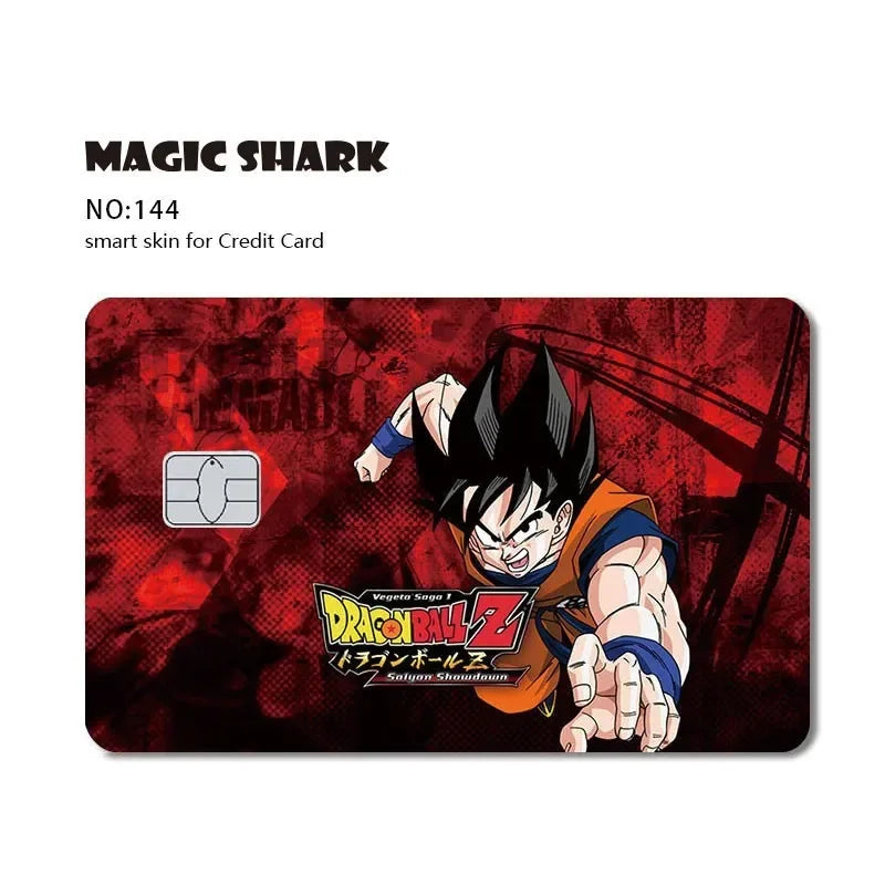 Dragon Ball Card Skin - No Chip, Large/Small, Fits All Cards