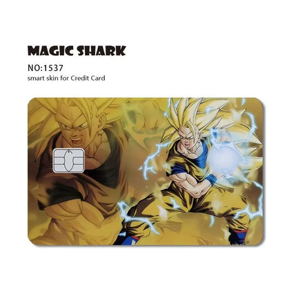 Dragon Ball Card Skin - No Chip, Large/Small, Fits All Cards