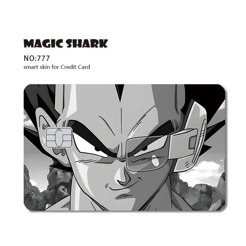 Dragon Ball Card Skin - No Chip, Large/Small, Fits All Cards