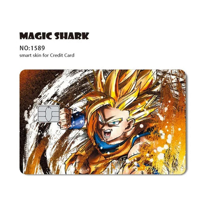 Dragon Ball Card Skin - No Chip, Large/Small, Fits All Cards