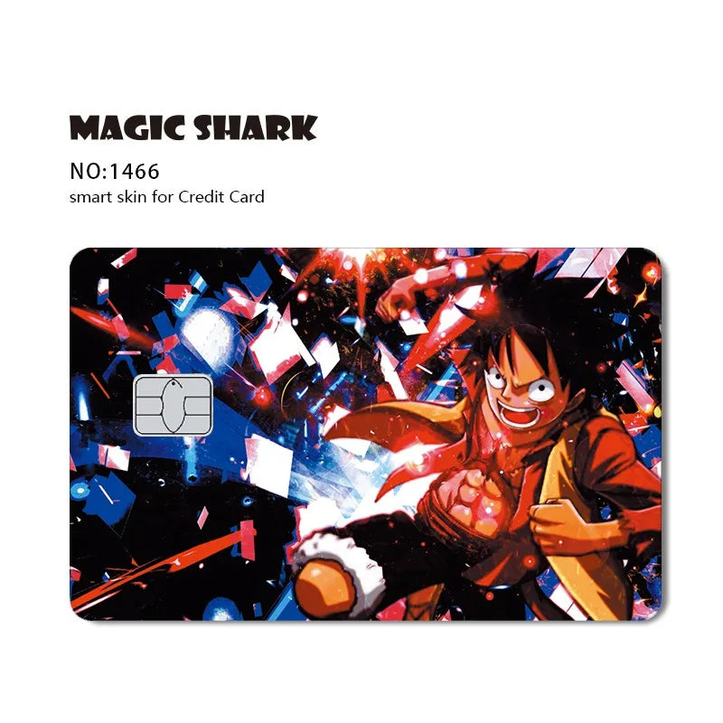 One Piece Card Skin - No Chip, Large/Small, Fits All Cards