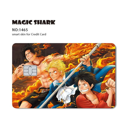 One Piece Card Skin - No Chip, Large/Small, Fits All Cards