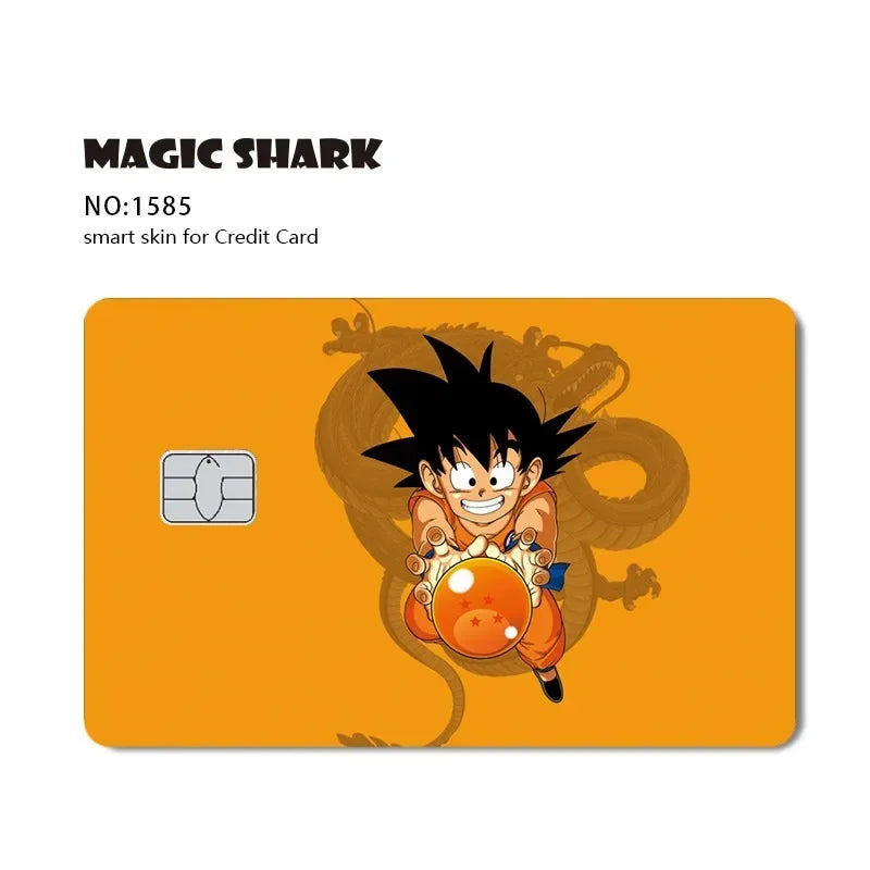 Dragon Ball Card Skin - No Chip, Large/Small, Fits All Cards