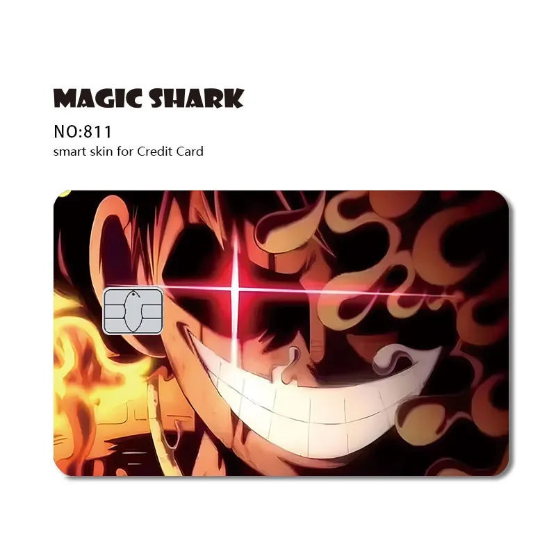 One Piece Card Skin - No Chip, Large/Small, Fits All Cards