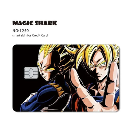 Dragon Ball Card Skin - No Chip, Large/Small, Fits All Cards