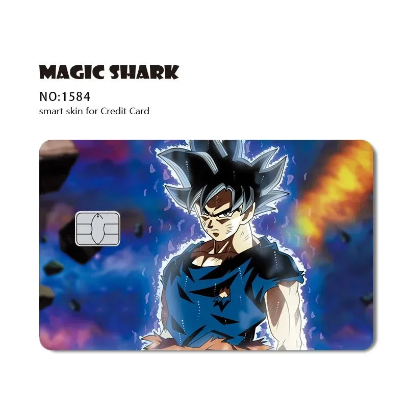 Dragon Ball Card Skin - No Chip, Large/Small, Fits All Cards