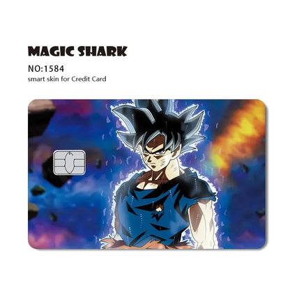 Dragon Ball Card Skin - No Chip, Large/Small, Fits All Cards