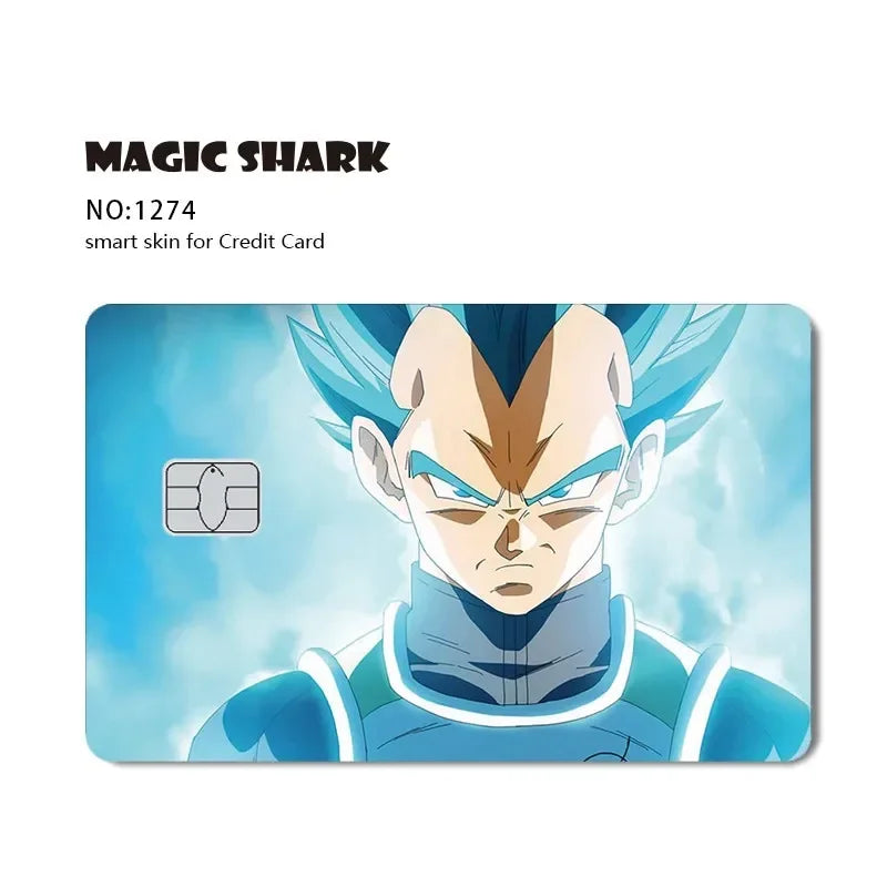 Dragon Ball Card Skin - No Chip, Large/Small, Fits All Cards