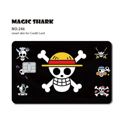 One Piece Card Skin - No Chip, Large/Small, Fits All Cards