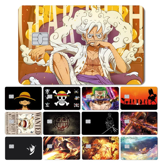 One Piece Card Skin - No Chip, Large/Small, Fits All Cards