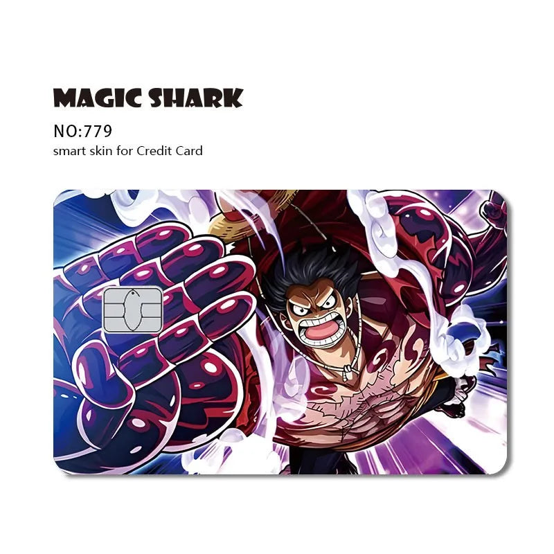 One Piece Card Skin - No Chip, Large/Small, Fits All Cards