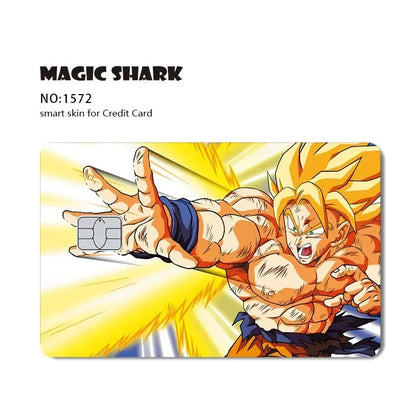 Dragon Ball Card Skin - No Chip, Large/Small, Fits All Cards