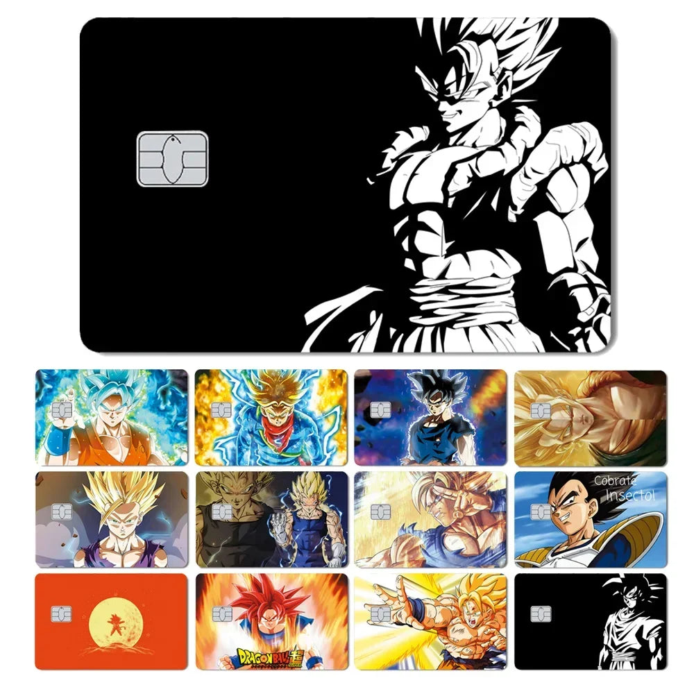 Dragon Ball Card Skin - No Chip, Large/Small, Fits All Cards