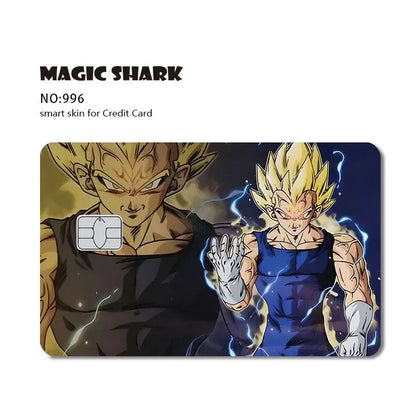 Dragon Ball Card Skin - No Chip, Large/Small, Fits All Cards