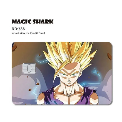 Dragon Ball Card Skin - No Chip, Large/Small, Fits All Cards