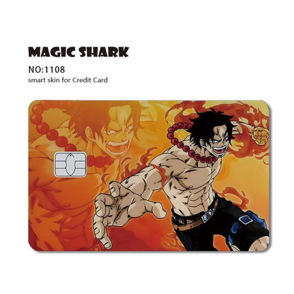 One Piece Card Skin - No Chip, Large/Small, Fits All Cards