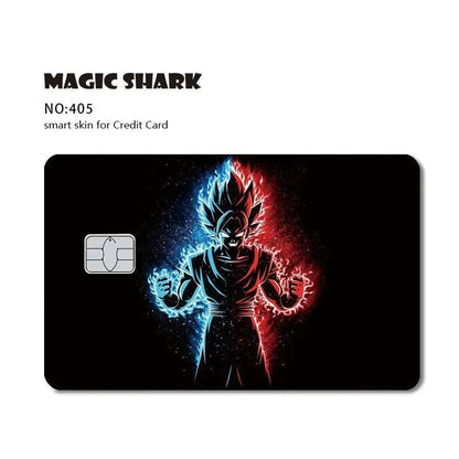 Dragon Ball Card Skin - No Chip, Large/Small, Fits All Cards