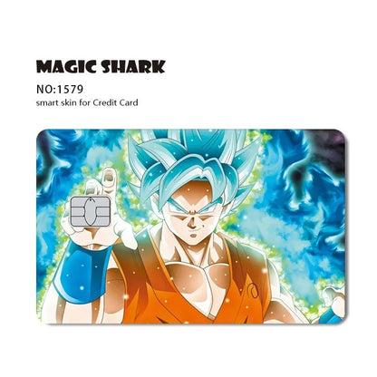 Dragon Ball Card Skin - No Chip, Large/Small, Fits All Cards