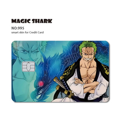 One Piece Card Skin - No Chip, Large/Small, Fits All Cards