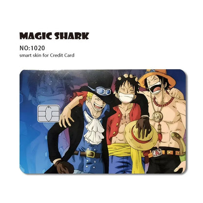 One Piece Card Skin - No Chip, Large/Small, Fits All Cards