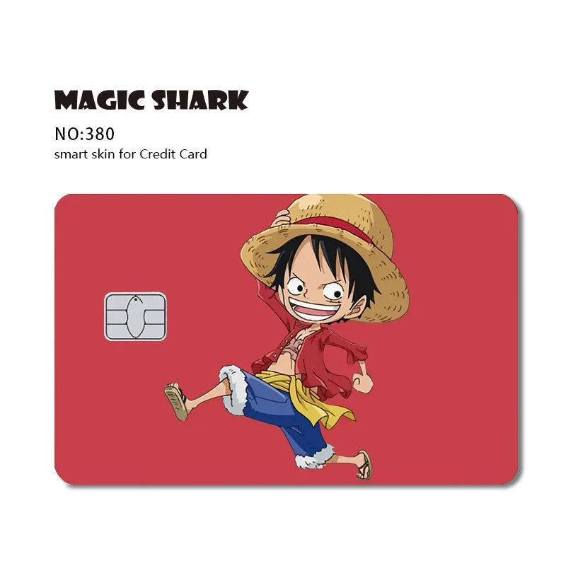 One Piece Card Skin - No Chip, Large/Small, Fits All Cards